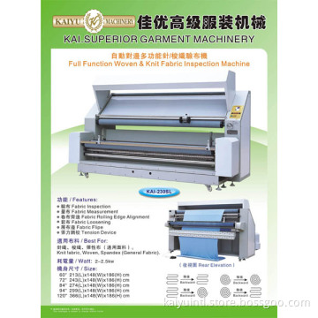 Woven and Knit Fabric Inspection Machine